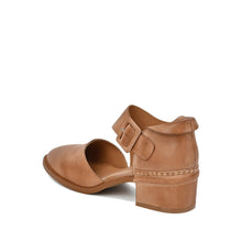 Cut Out Mary Jane Shoes Black Leather Buckle - Taupe - Thumbnail 12 | O44 Sarah

