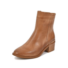 Taupe Ankle Booties Refined Leather Simplicity - Taupe - Thumbnail 1 | O50 Sonja
