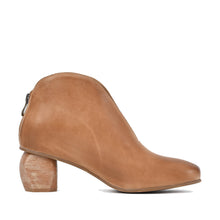 Metallic Ankle Booties Layered Artisan Finish - Taupe - Thumbnail 13 | P23 Gretchen
