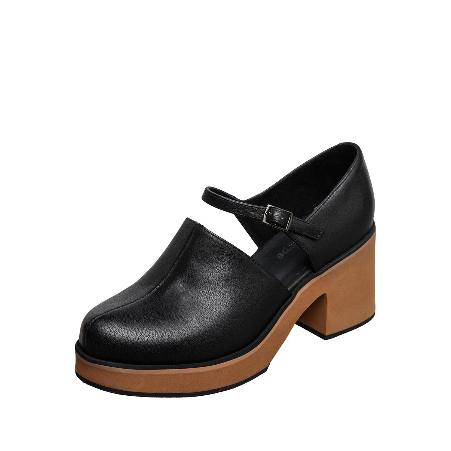 Unique Luxury Sophisticated Heel Wedges Inez P33 – Antelope