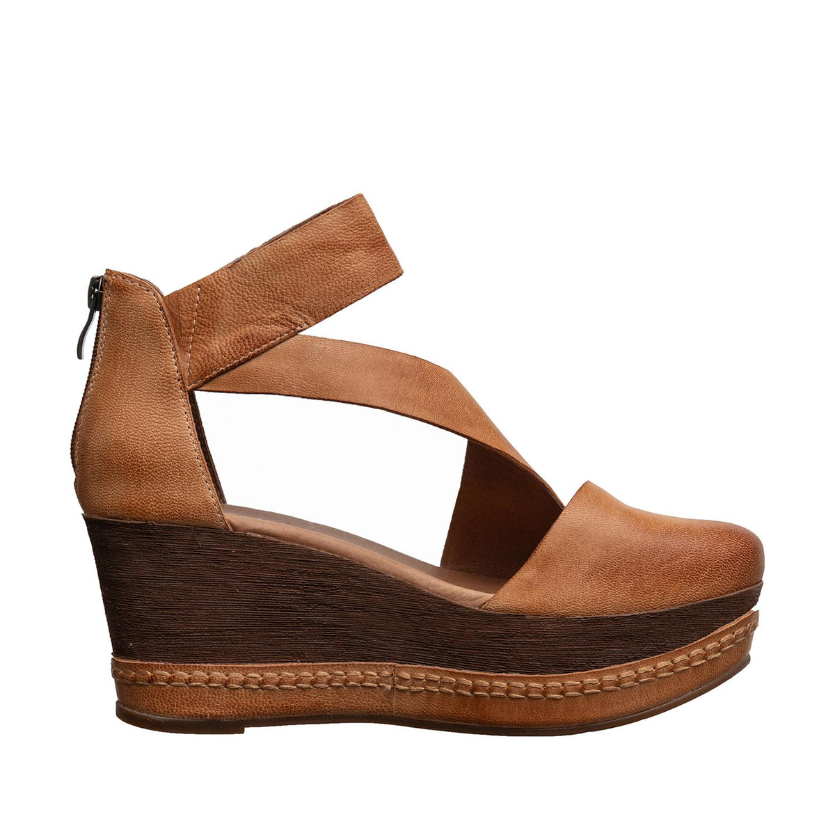 Unique Comfortable Stylish Wedge Wedges Ravi R34 – Antelope