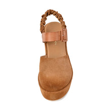 Wedge Clogs Closed Toe Sumptuous Taupe Suede - Taupe - Thumbnail 6 | U39 Tess
