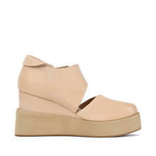 Metallic Platform Clogs Bronze Buckle Strap - Make up - Thumbnail 10 | U66 Teagan

