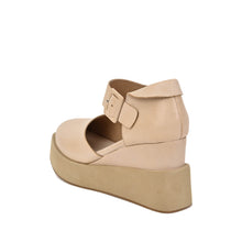 Metallic Platform Clogs Bronze Buckle Strap - Make up - Thumbnail 12 | U66 Teagan
