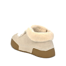 Shearling Ankle Booties Suede Fur Collar - Make up - Thumbnail 5 | X02 Penny
