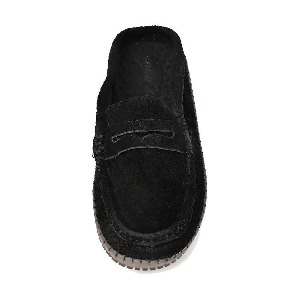 Comfy Suede Mules in Six Everyday Colours - Black - View 7 | X60 Mimi