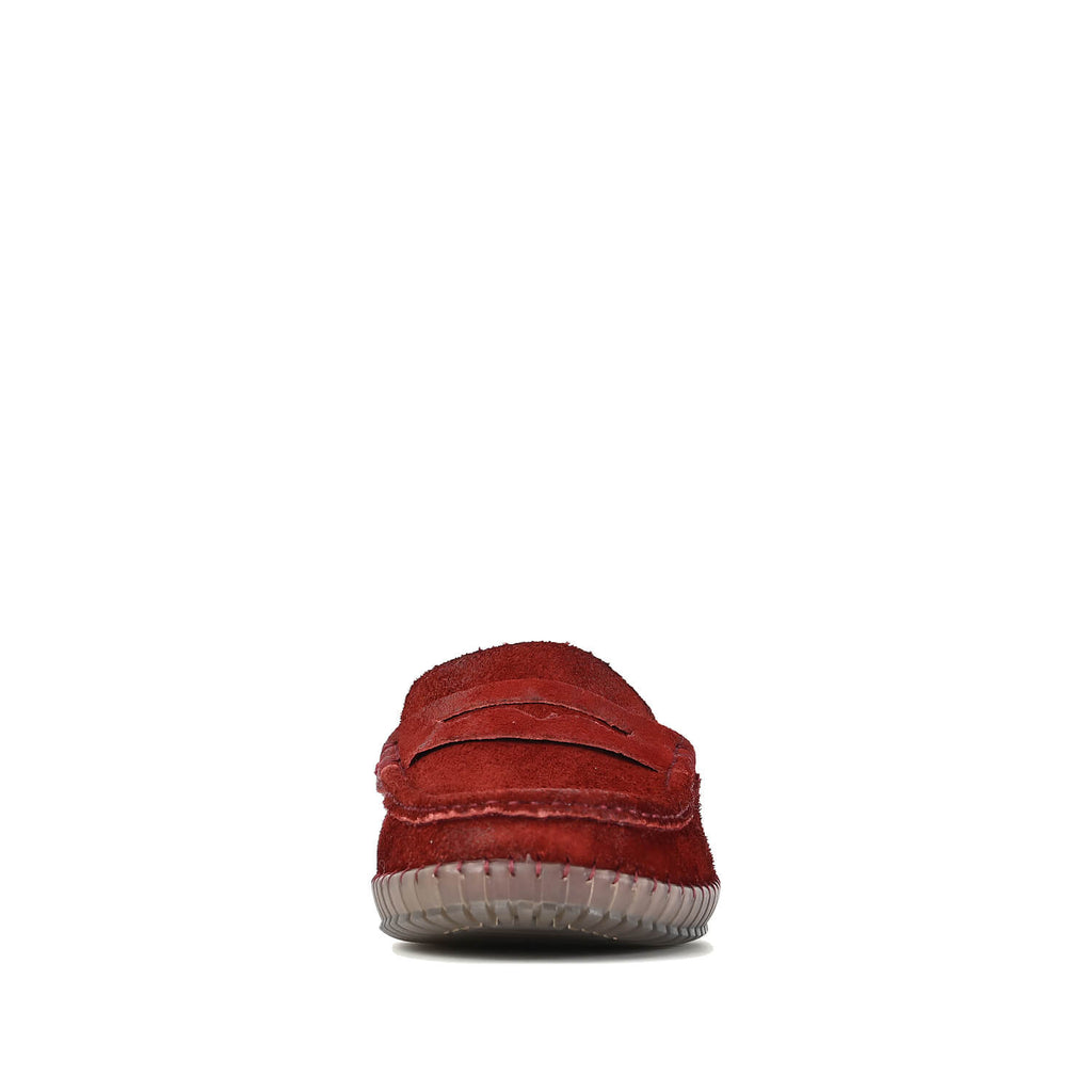 Comfy Suede Mules in Six Everyday Colours - Bordeaux - View 16 | X60 Mimi