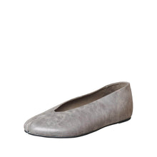 Load image into Gallery viewer, Pewter womens fashion Hi-V Ballet Shoes
