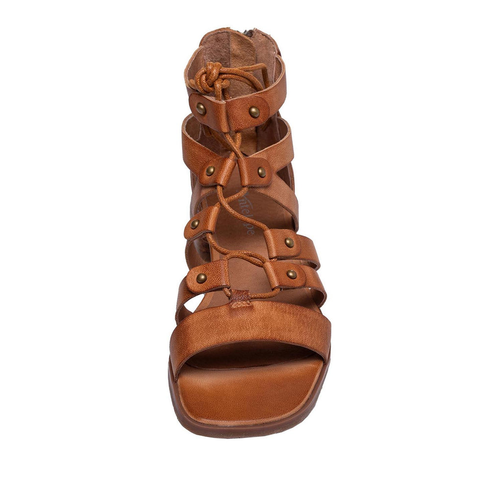 Girls Kids Mid Low Block Heel Sandals Chunky Lace Up Peep Toe Gladiator Shoes - Sizes EU 36-41