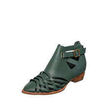 Загрузить изображение в средство просмотра галереи, L10 Leena Women&#39;s Ankle Boots with Low Heel - Turquoise
