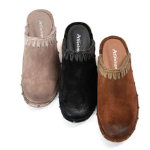 Load image into Gallery viewer, Suede Clogs For Women - M22 Hedy
