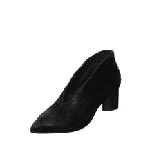 Cargar imagen en el visor de la galería, Q21 Hilde Comfortable Heel Shoes for Women - Black
