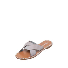 Load image into Gallery viewer, Grey - Comfort Flat Sandals for Walking - S45 Femi
