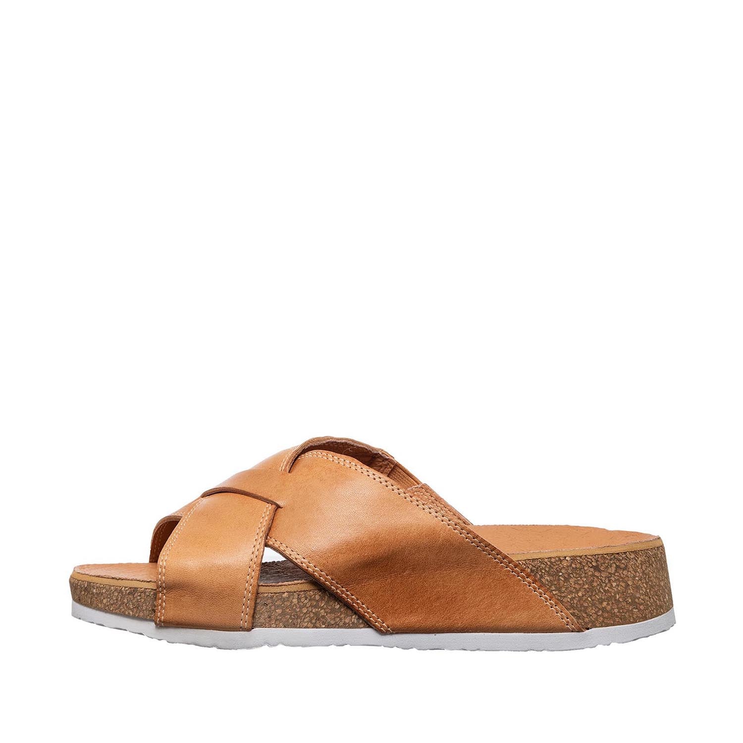 アプロディアナ Cross Front Low Platform Sandals: Modern Twist! – Antelope