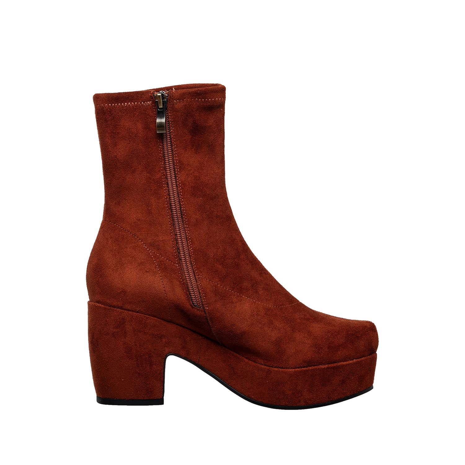 Suede on sale platform boots